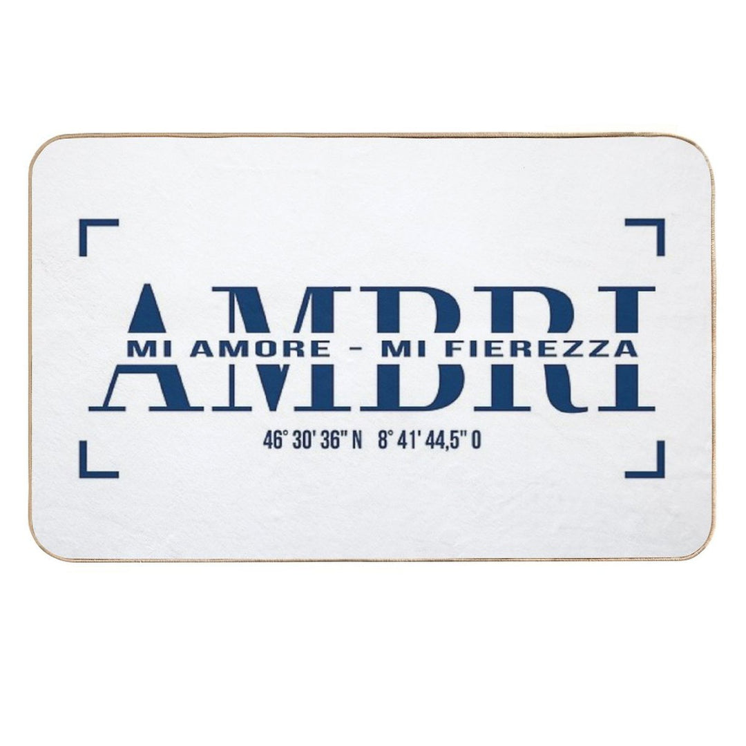 Ambri HCAP Hockey  Slip-Resistant Bath Mat