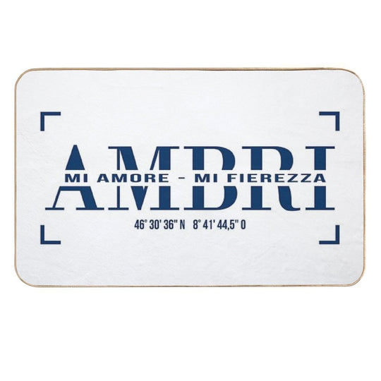 Ambri HCAP Hockey  Slip-Resistant Bath Mat