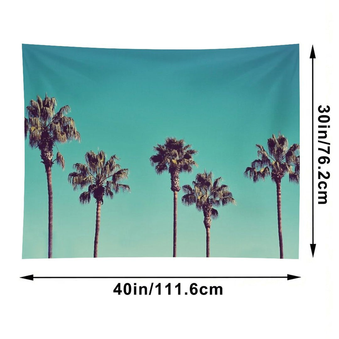 California Palm Trees Tapestry