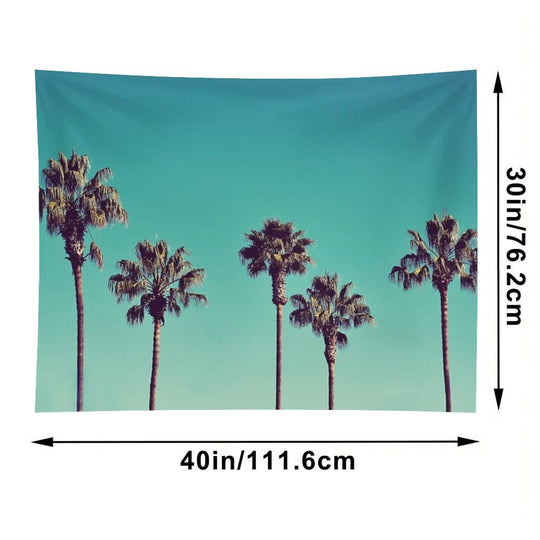 California Palm Trees Tapestry