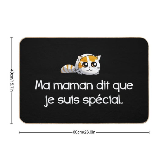 My Mom Says That I Am Special  Absorbent Bath Mat