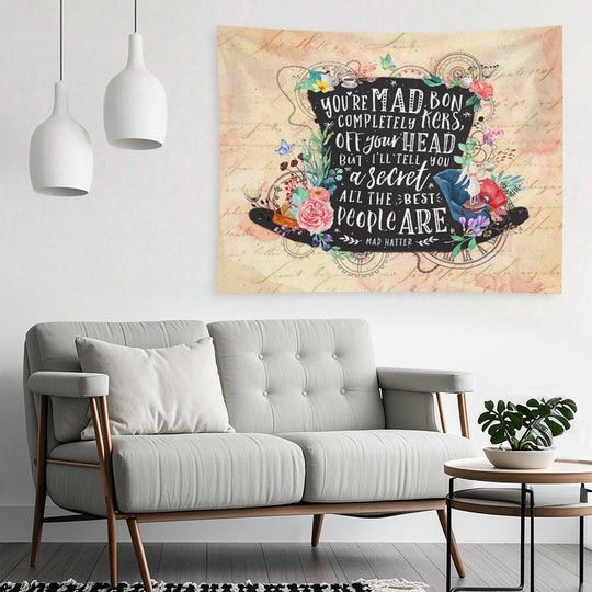 Mad Hatter Tapestry