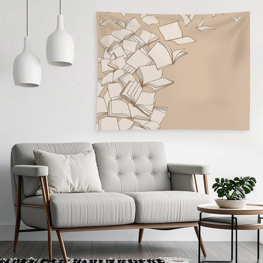 Books Tapestry