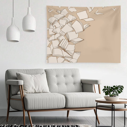 Books Tapestry