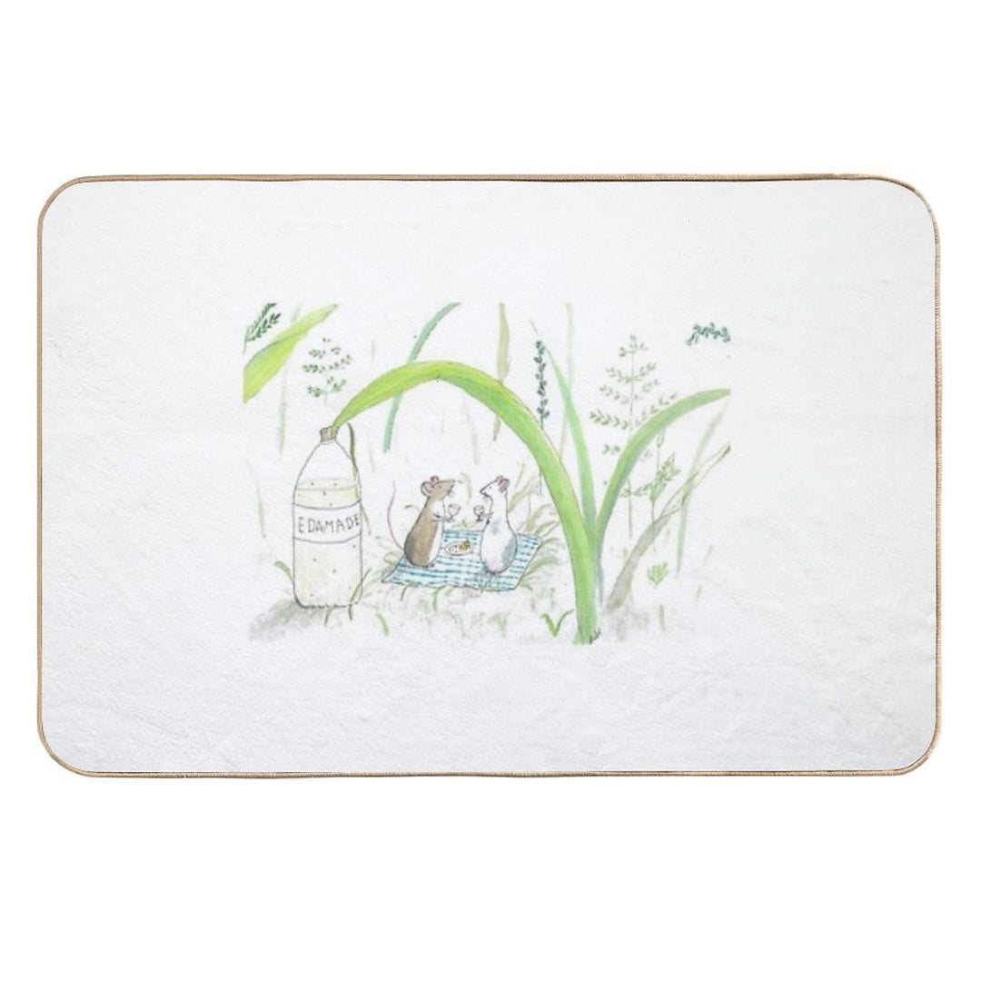 Picnic Time.  Anti-Trip Bath Mat