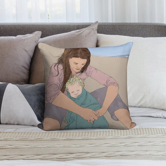 Shading Wijimy Soft Washable Throw Pillow