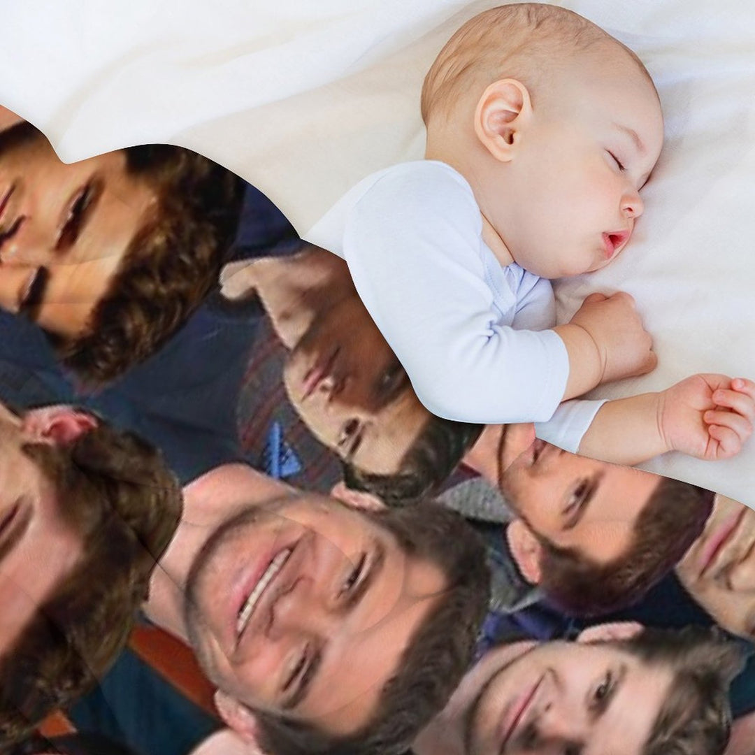 Andrew Garfield Photo Collage Velvety-soft Throw Blanket