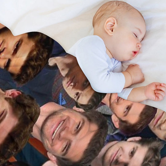Andrew Garfield Photo Collage Velvety-soft Throw Blanket
