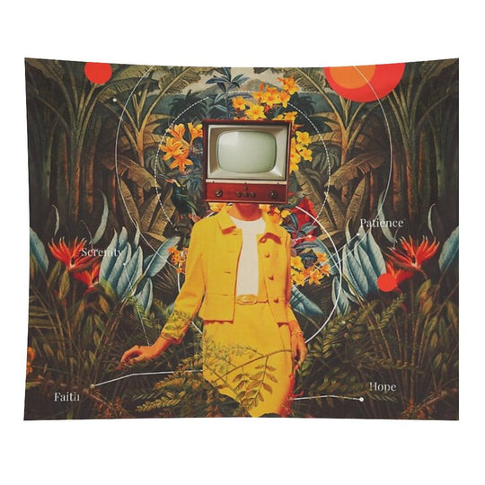 She Came from The Wilderness Tapestry