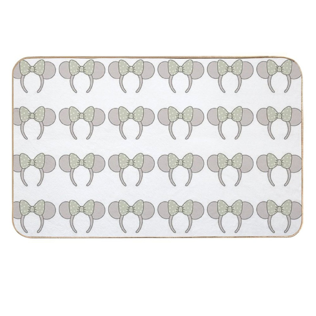 Farmhouse Inspired Ear Headband Design - Sweet Fern Design Co.  Absorbent Bath Mat