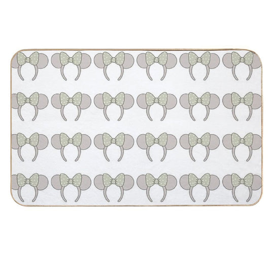 Farmhouse Inspired Ear Headband Design - Sweet Fern Design Co.  Absorbent Bath Mat