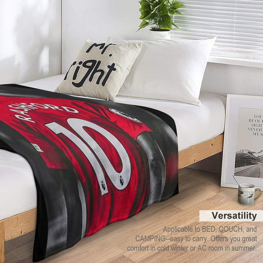 Marcus Rashford Anti-pilling Throw Blanket