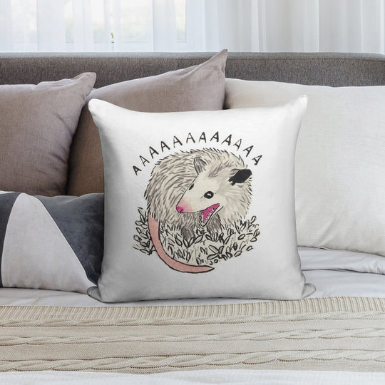 He Scream Soft Multiple Sizes Throw Pillow