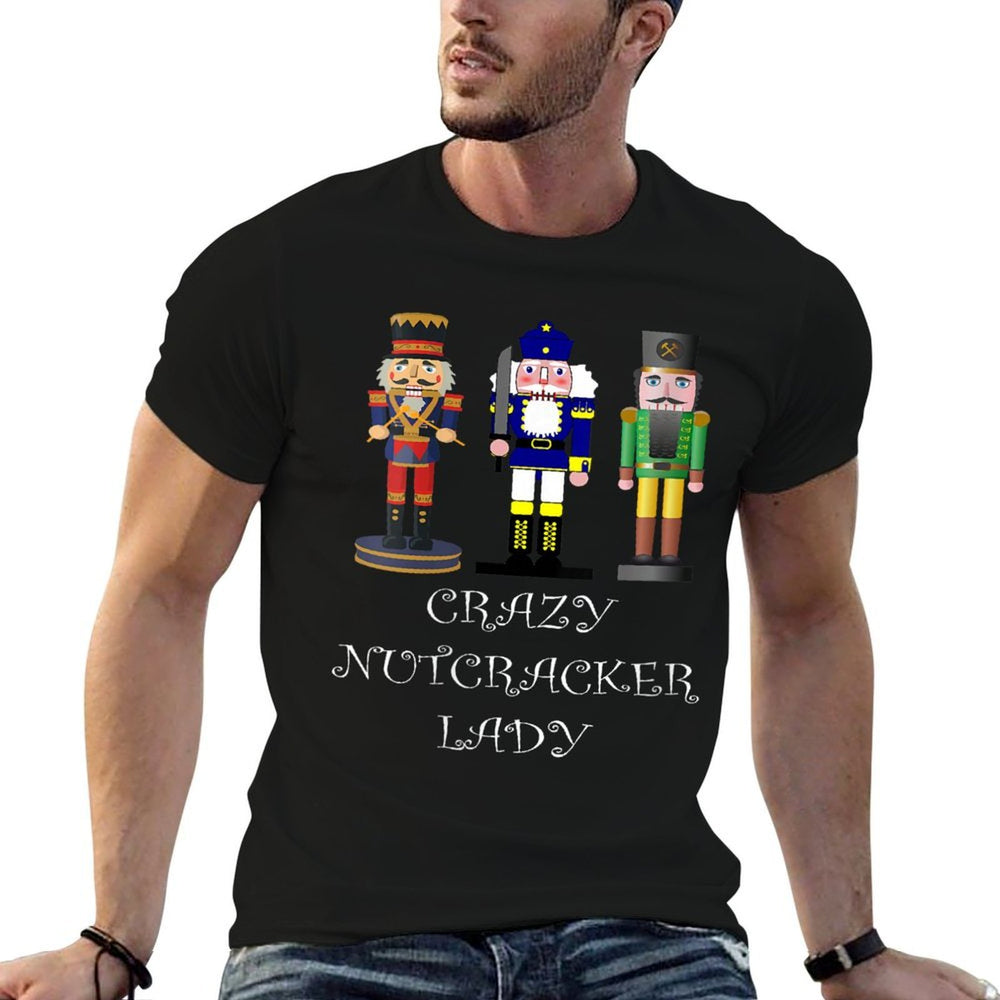 Womens Crazy Nutcracker Lady  Vintage-inspired T-Shirt