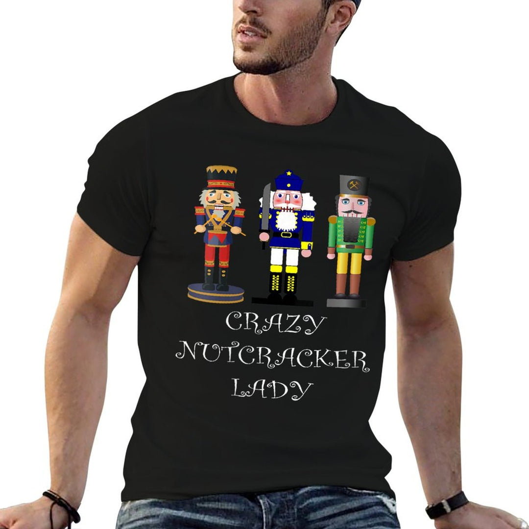 Womens Crazy Nutcracker Lady  Vintage-inspired T-Shirt