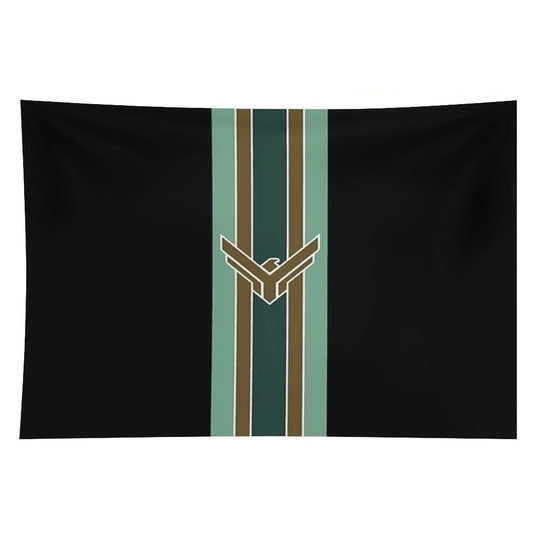 Dune - House Atreides Banner Stripes (Green) - Tapestry