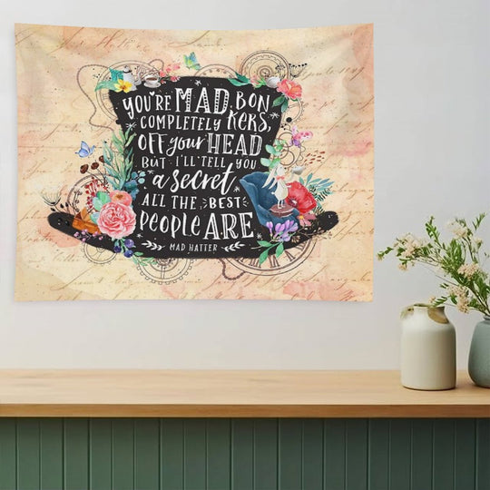 Mad Hatter Tapestry