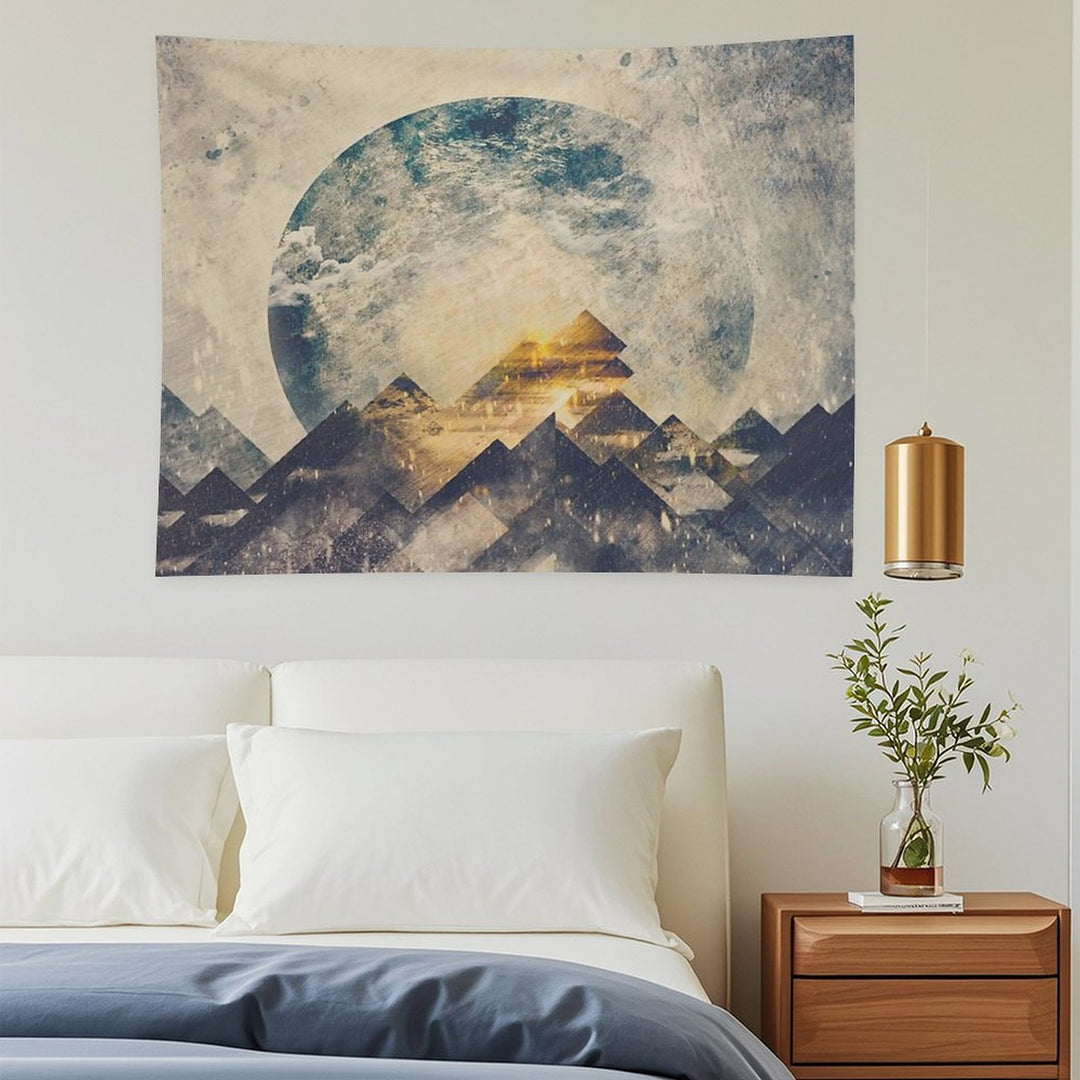 One Mountain at A Time Tapestry