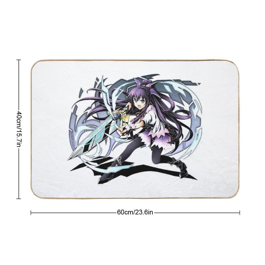 Tohka Yatogami - Date A Live Anime  Repositionable Bath Mat