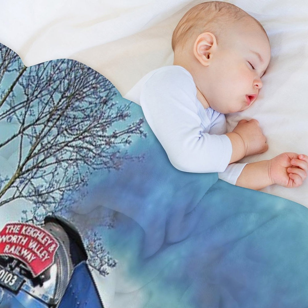 The Flying Scotsman on The  KWVR - 1 All-season Throw Blanket