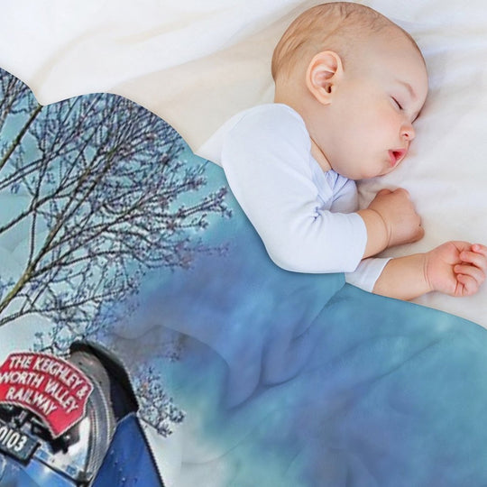 The Flying Scotsman on The  KWVR - 1 All-season Throw Blanket