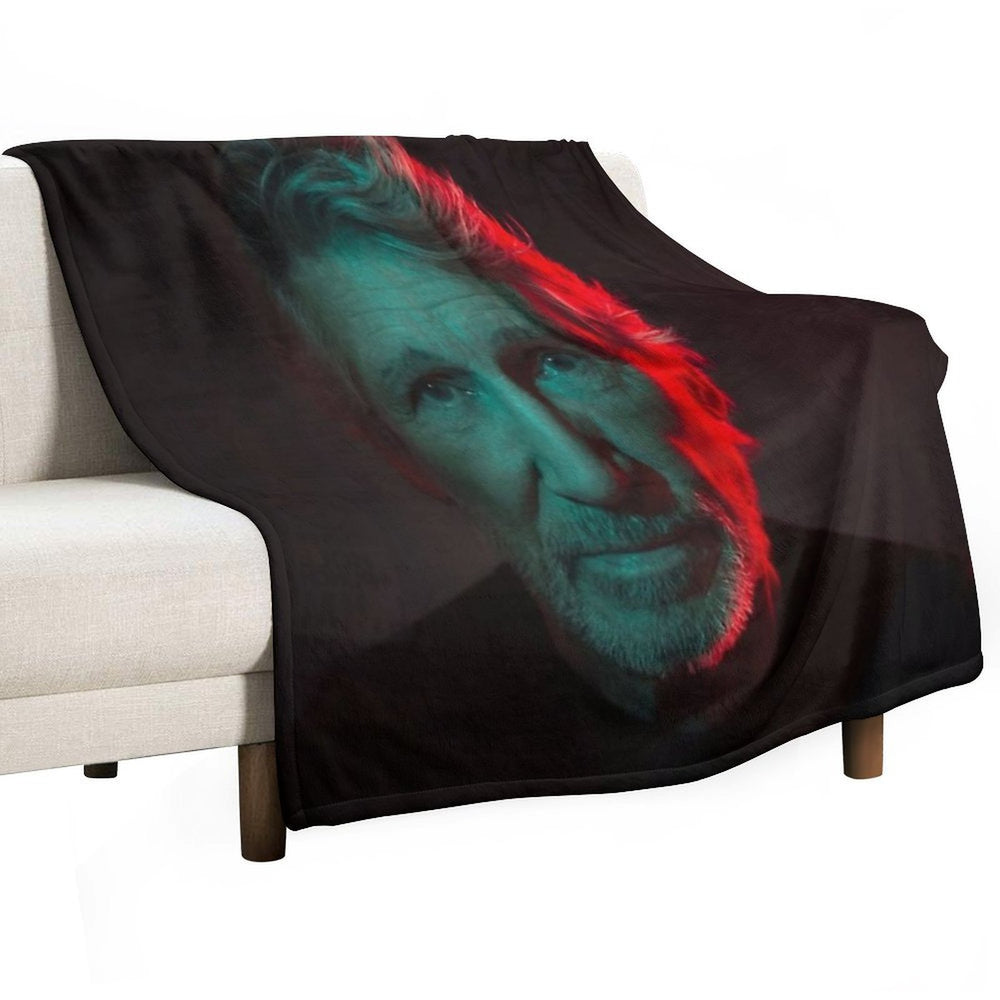 Sunset of Roger Drink Water Machine-washable Throw Blanket