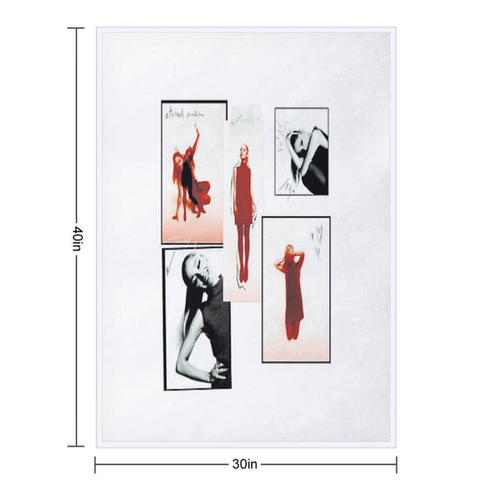 Eternal Sunshine Art Board Sustainable Throw Blanket