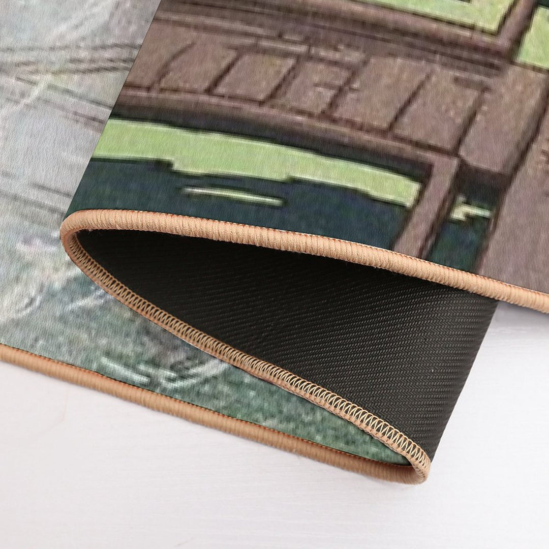 Hoshi Onsen by Kawase Hasui  Absorbent Bath Mat