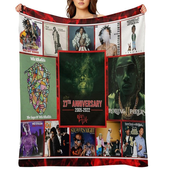 Greatest Albums 17th Anniversary 2005-2022 Lightweight Throw Blanket