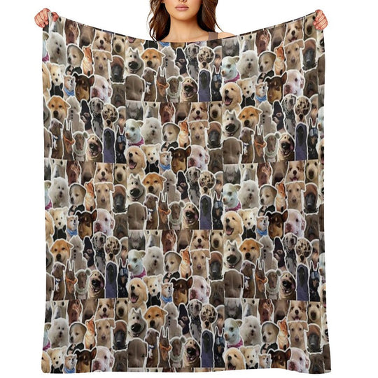 Sticker Stack 15 Compact Throw Blanket