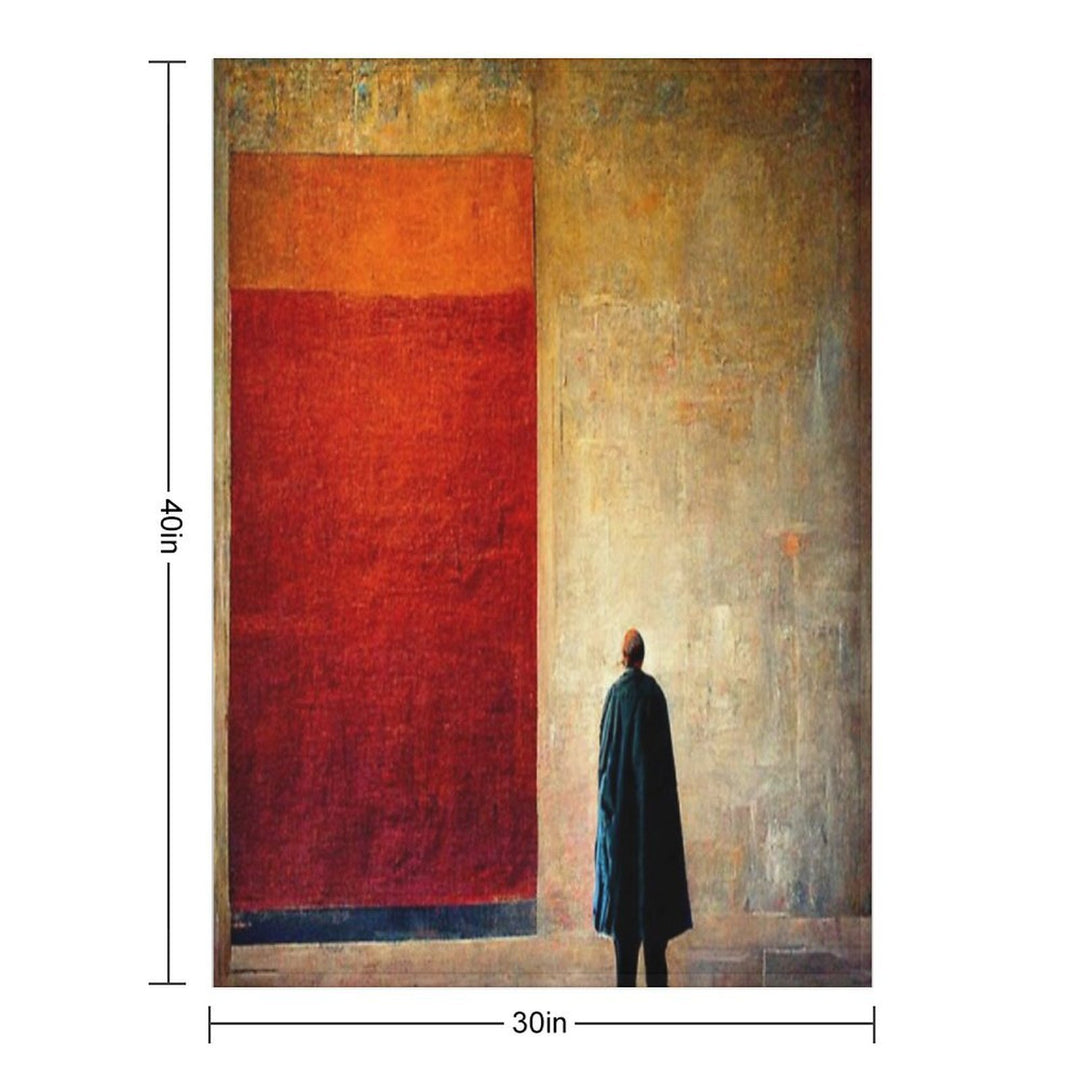 Mark Rothko Gallery Quick-dry Throw Blanket