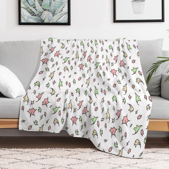 Heartstopper Leaves Lightweight Throw Blanket
