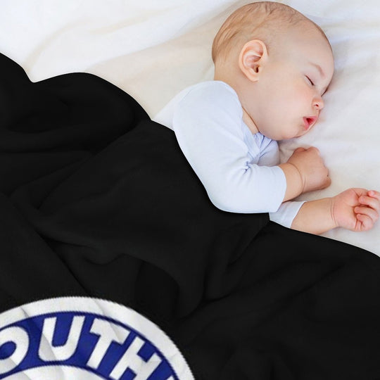 Vintage Southern Pacific Lines Railroad Compact Throw Blanket