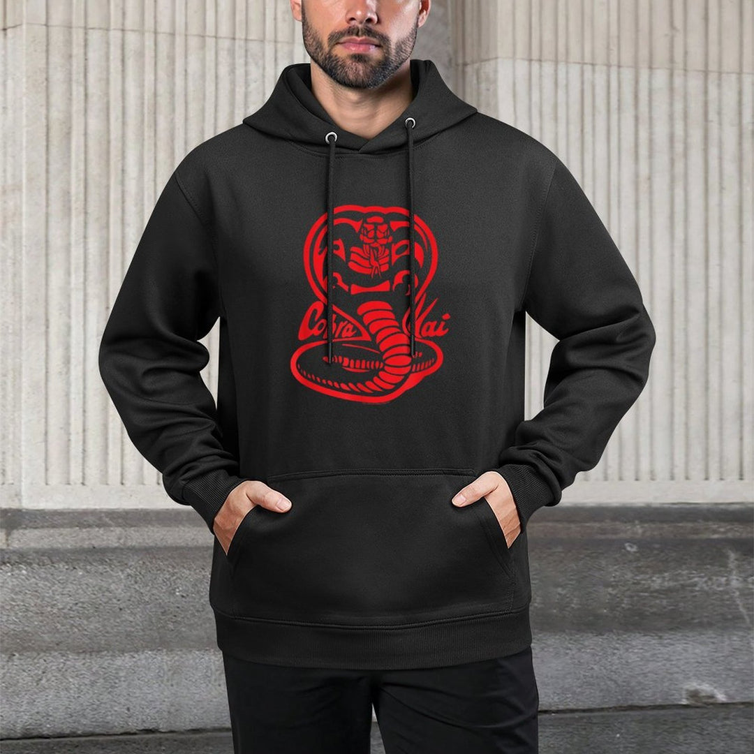Cobra Kai Red Cobra Logo TV Show Unisex Design Hoodie