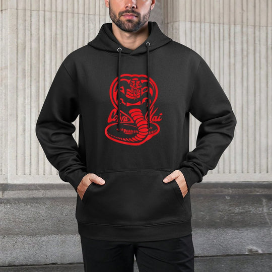 Cobra Kai Red Cobra Logo TV Show Unisex Design Hoodie