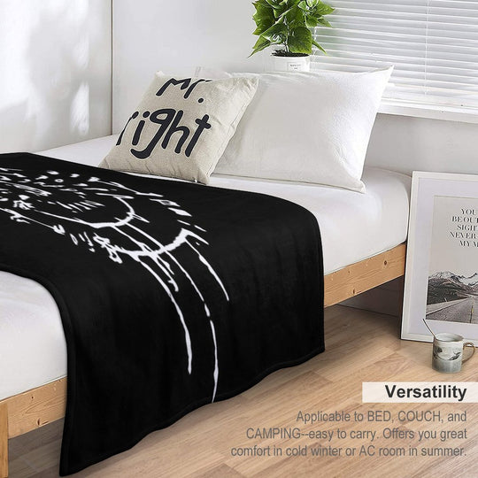 Astarion Scars White Compact Throw Blanket