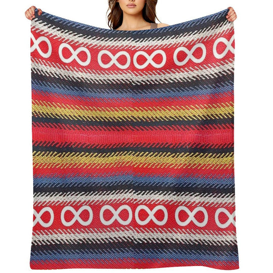 Infinity Sash Velvety-soft Throw Blanket