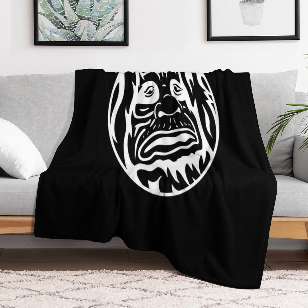 Big Lez Show Merch Big Lez Show Logo Eco-conscious Throw Blanket