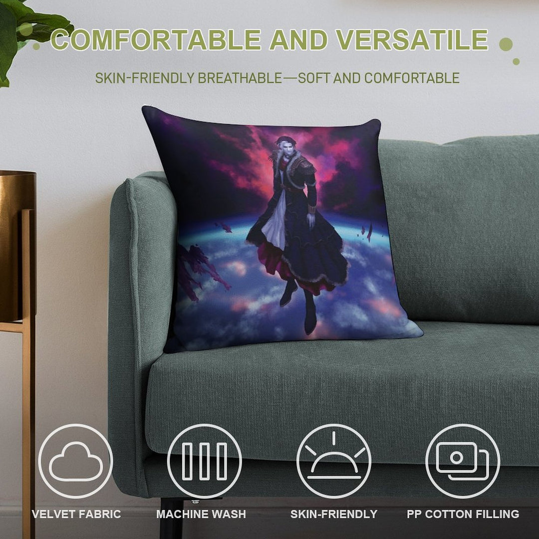 The End of A World Soft Bedroom Essential Throw Pillow