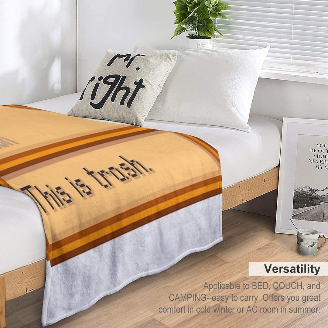 Stardew Valley Trash Item But Its You! D Travel-friendly Throw Blanket