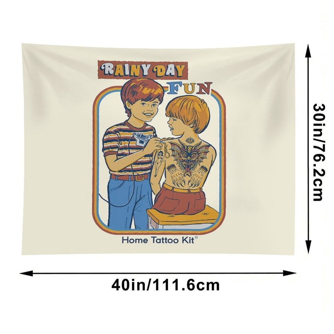 Rainy Day Fun Tapestry