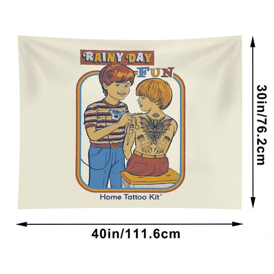 Rainy Day Fun Tapestry