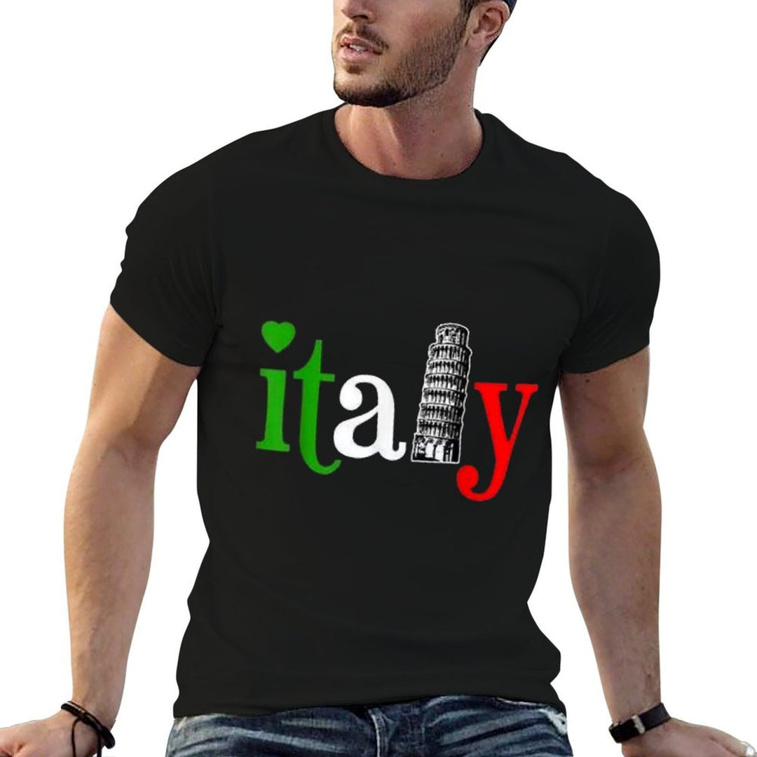 Italy Italian Italia T-shirt for MenWomenYouthKid  Easy-care T-Shirt