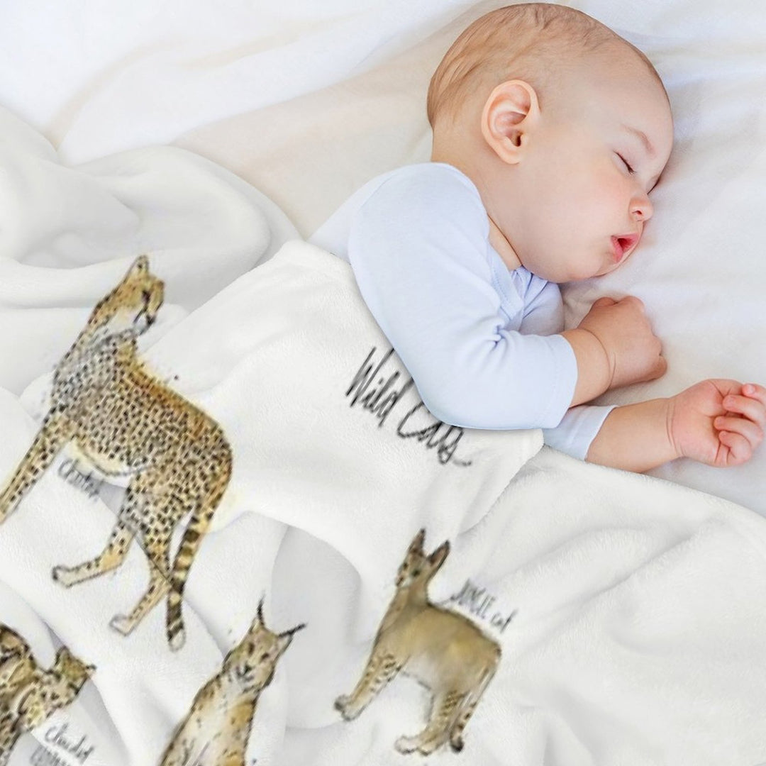 Wild Cats Gift-ready Throw Blanket
