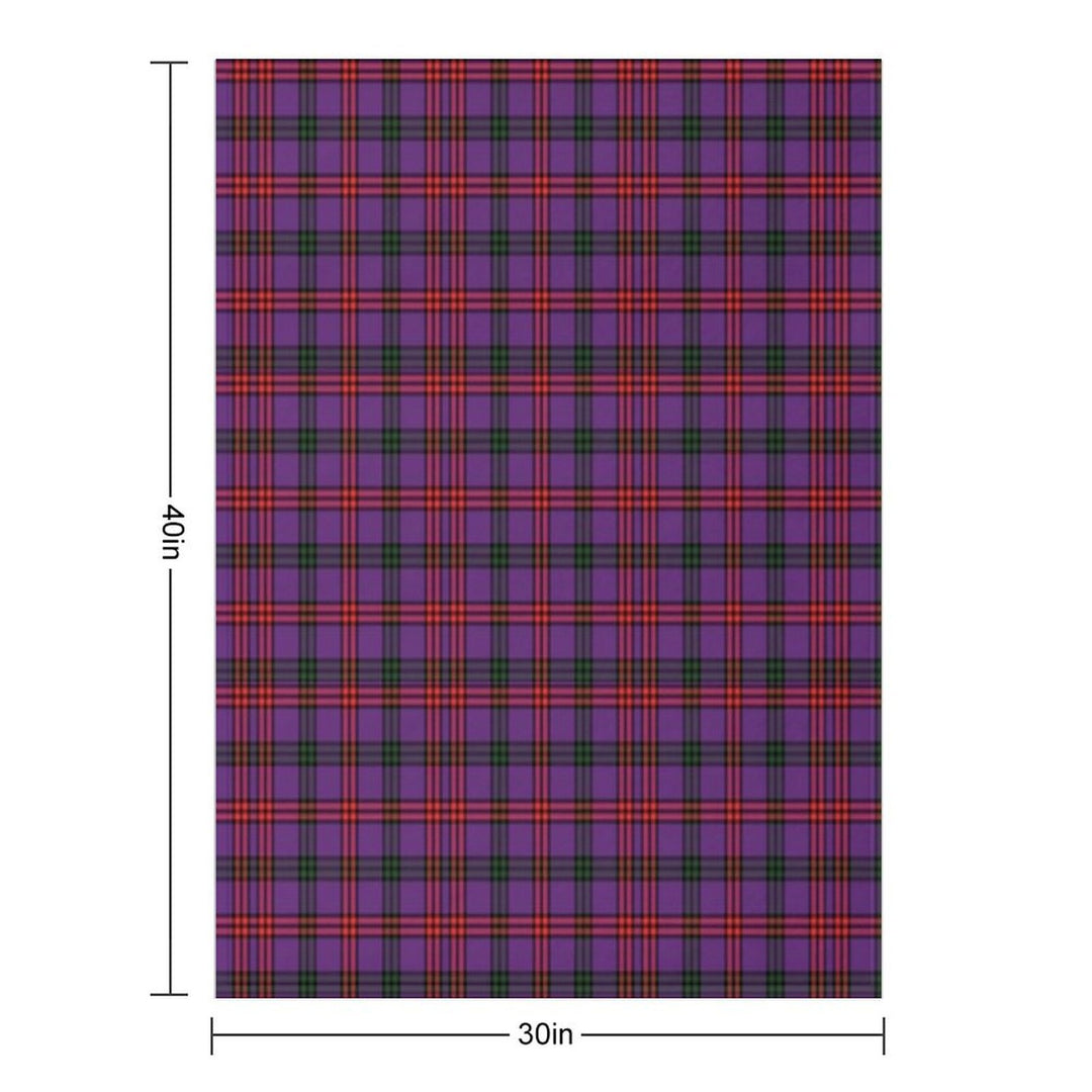 Clan Montgomery Tartan Machine-washable Throw Blanket