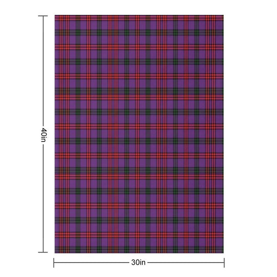 Clan Montgomery Tartan Machine-washable Throw Blanket