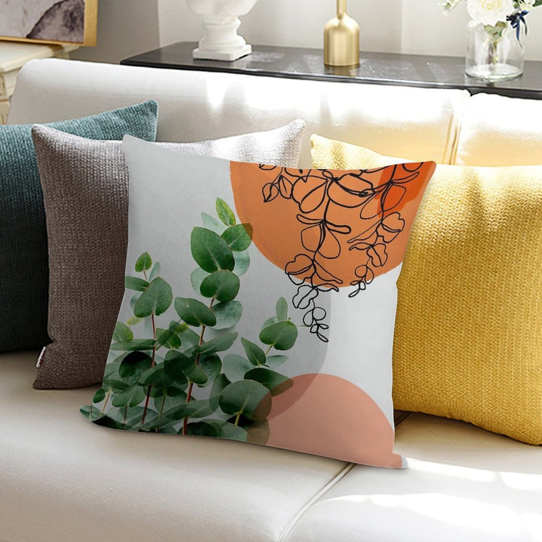 Simpatico V4 Soft Shrink-Resistant Throw Pillow