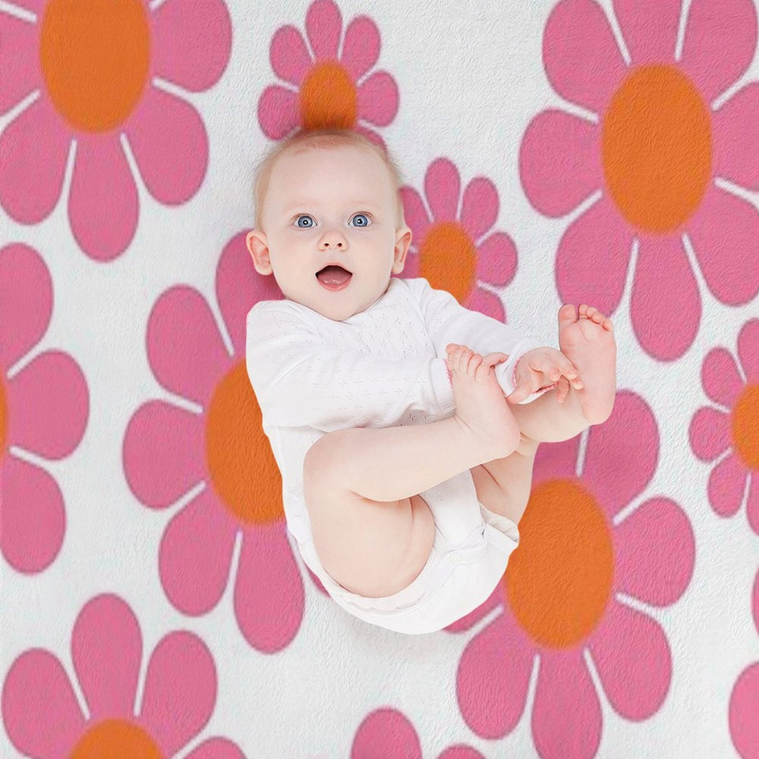 Koryn's Custom Flower Pattern 1 Anti-pilling Throw Blanket