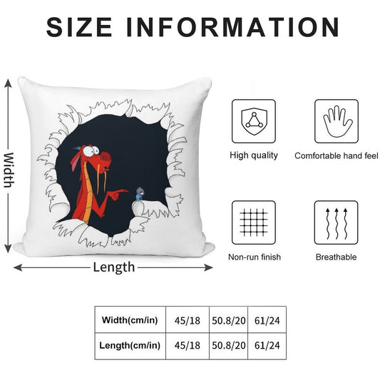 He Did It Soft Home Decor Throw Pillow