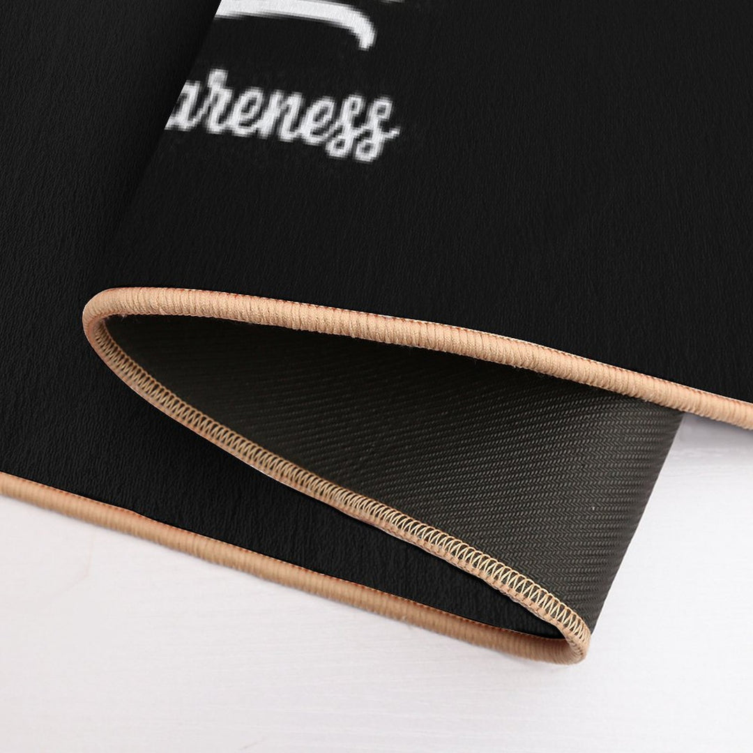 Faith Hope Love Spina Bifida Awareness Dragonfly  Eco-Friendly Bath Mat